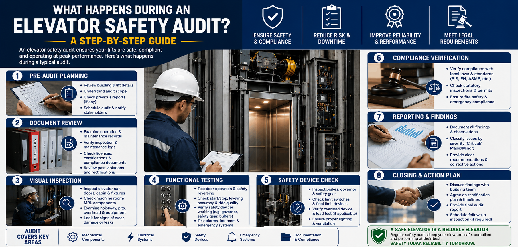 What Happens During an Elevator Safety Audit? A Step-by-Step Guide