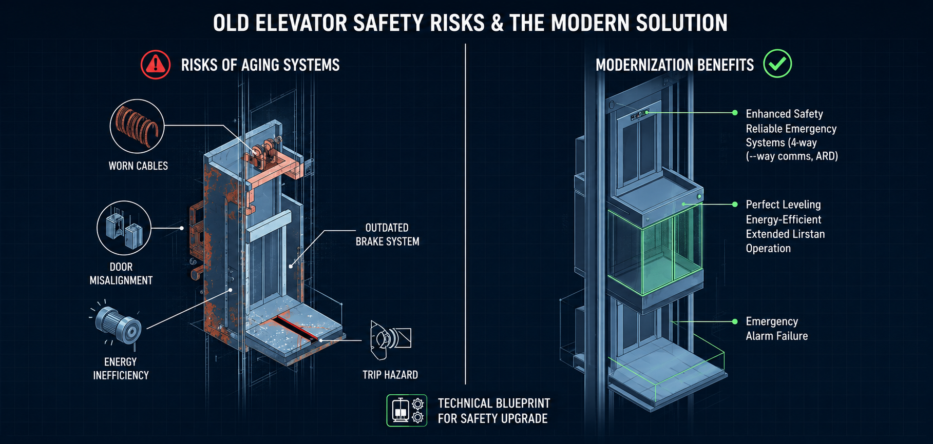 Why Old Elevators Are a Safety Risk (Even If They Still Work)